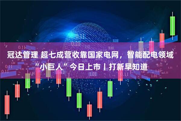 冠达管理 超七成营收靠国家电网，智能配电领域“小巨人”今日上市丨打新早知道