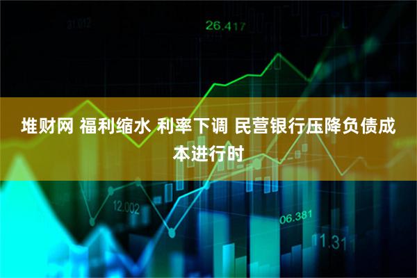 堆财网 福利缩水 利率下调 民营银行压降负债成本进行时